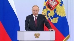 Путин: «Мы всегда будем помнить героев „Русской весны“»