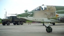 Российские Су-25 разбили военные объекты и технику ВСУ на территории Украины