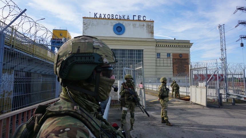 Российские бойцы разбили группировки ВСУ, пытавшиеся прорваться на Каховскую ГЭС