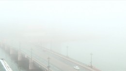 Туман в Петербурге усложнил жизнь водителям