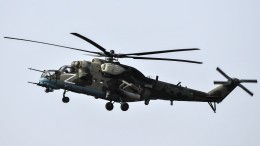 Ударные вертолеты Ми-35 поразили позиции ВСУ