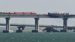 СК опубликовал видео последствий ЧП на Крымском мосту