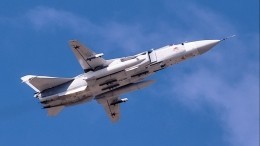 Российский Су-24 совершил жесткую посадку в Ростовской области