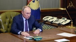 Владимир Путин о терактах Киева на территории РФ: «Ответ будет жестким»