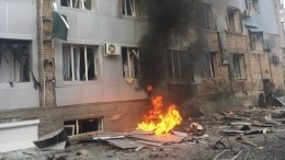 Возле здания запорожской телекомпании в Мелитополе взорвался автомобиль