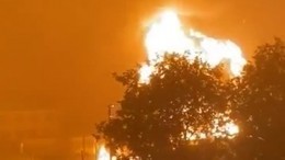Цистерны с топливом загорелись в Шахтерске в результате обстрела ВСУ