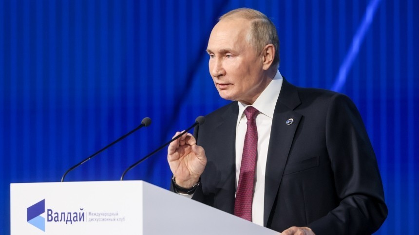 Путин рассказал анекдот в ответ на санкции Запада