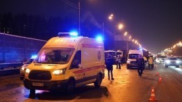 Около 50 автомобилей столкнулись в Москве — видео с места ДТП