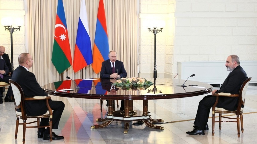 Путин, Алиев и Пашинян согласовали совместное заявление по Карабаху