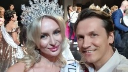 Жена комика Вячеслава Мясникова победила в международном конкурсе красоты
