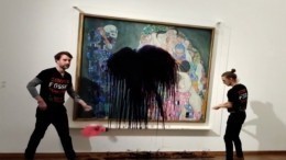 Европейские активисты объявили войну искусству — вновь облит мировой шедевр