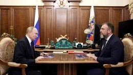 Путин на встрече с Петруцей отметил хорошие условия поддержки бизнеса в России