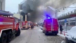 В горящем здании у площади Трех вокзалов произошло обрушение