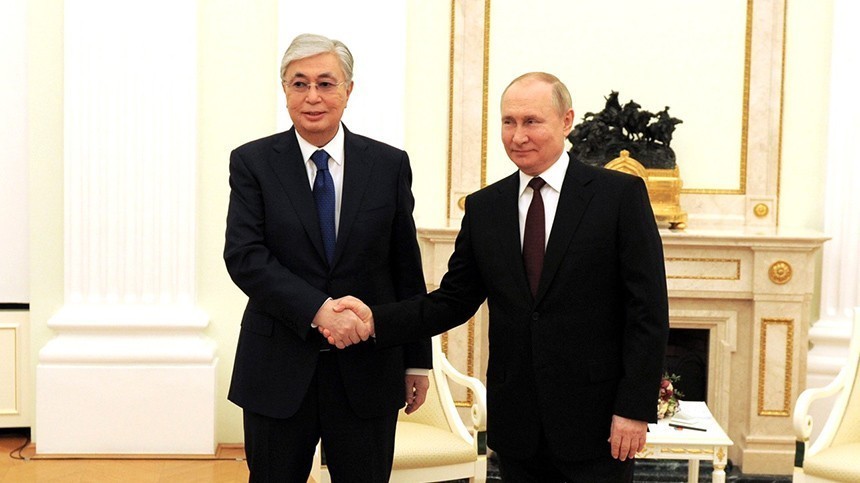 Путин поздравил Токаева с переизбранием на пост президента Казахстана
