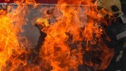 Мощный пожар вспыхнул в ТЦ «Елоховский пассаж» в Москве