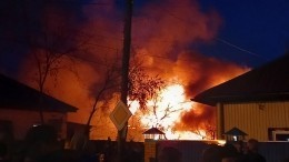 Жертвы огненной ловушки: появилось жуткое видео из эпицентра пожара в Барнауле