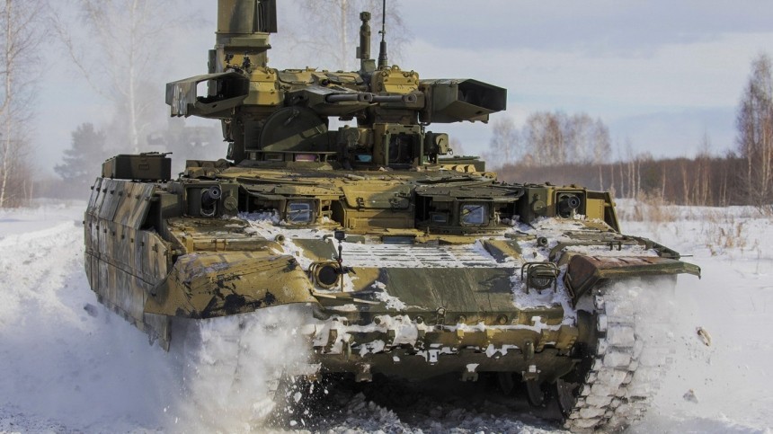 Российские «Терминаторы» повергают украинских боевиков в ужас