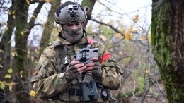 Боевики ВСУ попали под удар российских военных, выдав себя светом фонариков