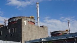 Над хранилищем Запорожской АЭС начали монтировать защитный купол
