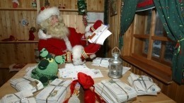 Дед Мороз привез подарки российским бойцам в Белгородской области