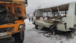 Девять человек пострадали в результате ДТП с автобусом под Хабаровском
