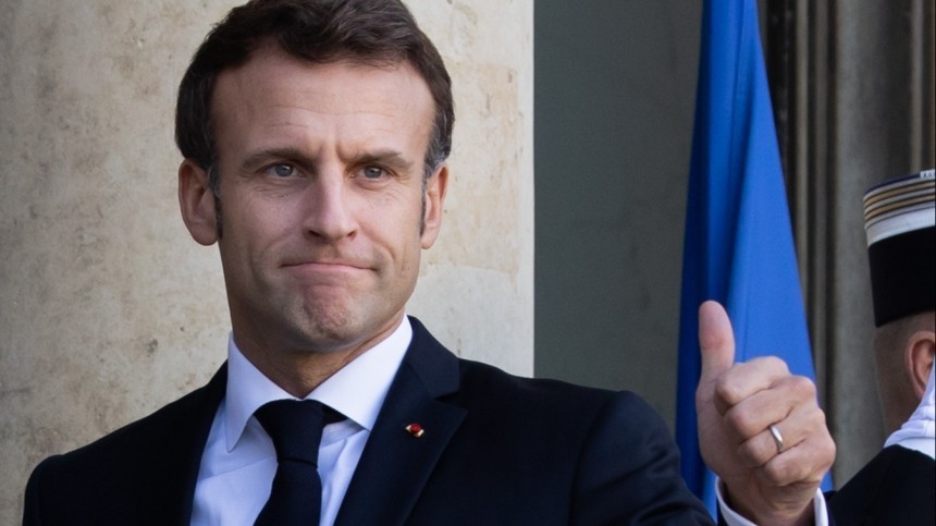 Французы похвалили своего президента Макрона за его высказывание о России