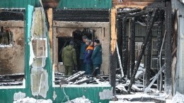 В МЧС назвали предварительную причину пожара в доме престарелых в Кемерове