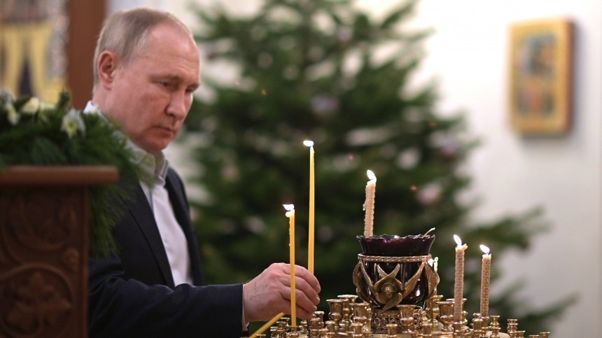 Песков рассказал о планах Путина на Рождество в 2023 году