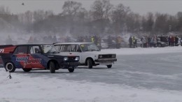 Чемпионат по зимнему дрифту прошел в Красноярске