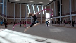 Академия художественной гимнастики «Небесная грация» открыла двери для будущих чемпионок