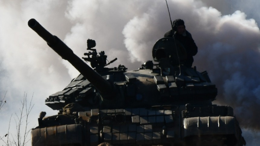 Во время ремонтных работ загорелось три танка Т-72 под Белгородом