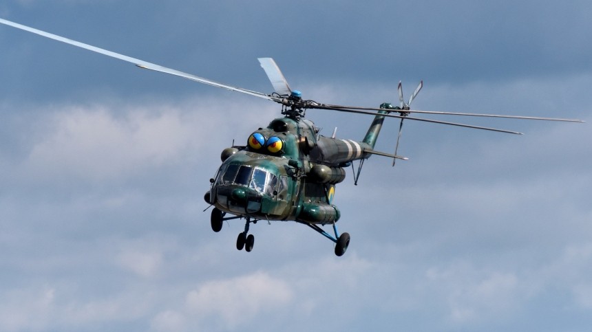 В Херсонской и Харьковской областях авиация ВКС РФ сбила украинские вертолеты Ми-8