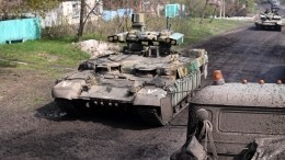 В Минобороны показали кадры уничтожения танка ВСУ при поддержке «Терминатора»
