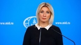 Захарова: в МИД РФ шокированы нападением на посольство Азербайджана в Тегеране