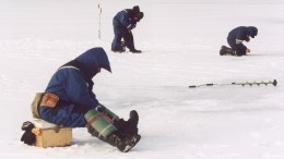 Тает лед. Петербуржцы продолжают гулять по Финскому заливу, невзирая на погоду
