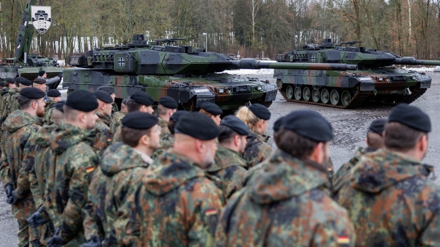Правительство Германии приняло к сведению слова Владимира Путина о танках