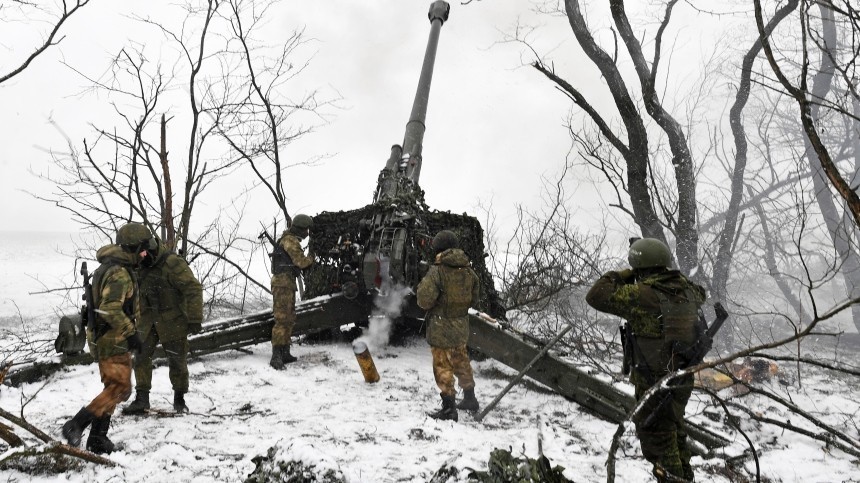 Российские артиллеристы уничтожили группировку ВСУ и их технику под Херсоном