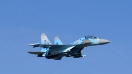 Российская авиация сбила украинский самолет Су-27 в Харьковской области