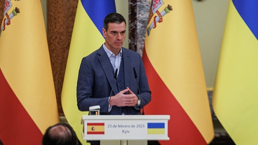 Испанцы раскритиковали премьера Санчеса за поездку на Украину