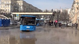 Видимость нулевая: улицы Владивостока затопило кипятком