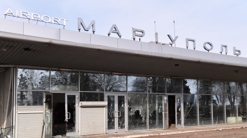 Украинские боевики устроили пыточную камеру в аэропорту Мариуполя
