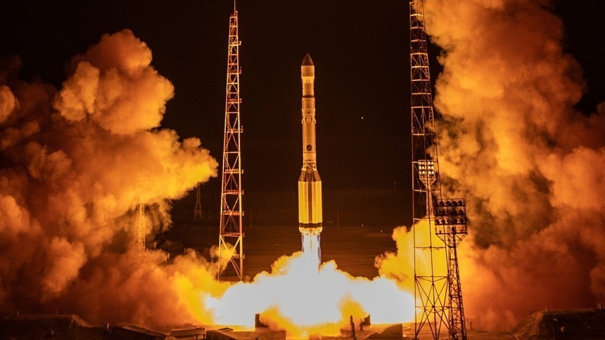 Ракета «Протон-М» со спутником «Луч-5Х» стартовала с Байконура