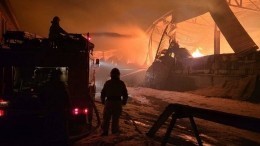 Пожар произошел в Свердловской области на площади 1,6 тыс. кв. м