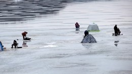 Из-за завершения сезона зимней рыбалки на Финском заливе возник ажиотаж
