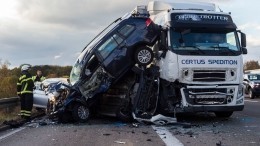 Два человека погибли в ДТП с грузовиком в Кабардино-Балкарии
