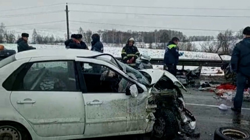 Пять человек погибли, еще шесть пострадали в ДТП на трассе в Подмосковье
