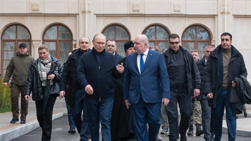 Путин открыл первые объекты кластера «Новый Херсонес» в Севастополе