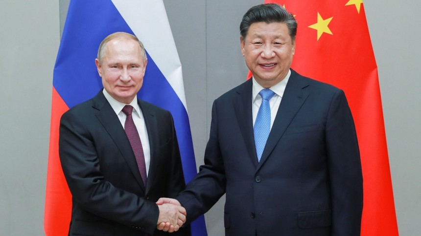 Путин выразил уверенность в укреплении партнерства России и Китая
