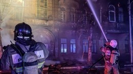 Пожар в доходном доме Челышева в Самаре ликвидирован