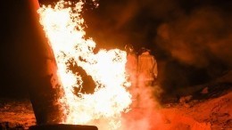 Разгерметизация привела к взрыву и пожару на газопроводе в Свердловской области